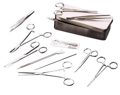 boite de petite chirurgie 13 instruments