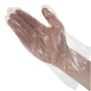 gant en polyethylene 5 doigts