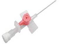 intranule catheter avec ailettes et valve