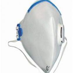 masque de protection contre les particules ffp2 coquille rond blanc sans valve bte de 20